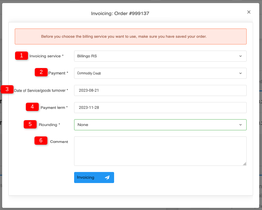 Billing services